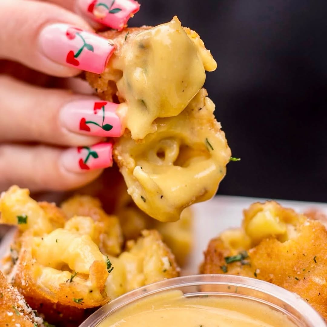 Word of Mouth Fried macaroni and cheese bites